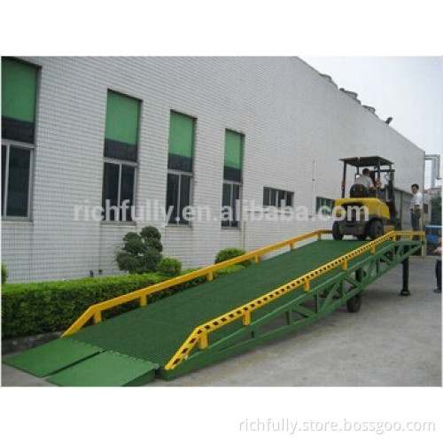 Hydraulic Mobile Container Ramp for Forklift